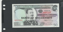 MOZAMBIQUE - Billet 5 Escudos 1976 NEUF/UNC Pick.116 - Moçambique