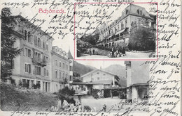 SCHÖNECK → Alte Mehrbild-Karte Von Den Hotelanlagen Anno 1902 - Sonstige & Ohne Zuordnung