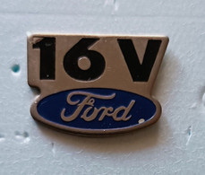 Pin's Ford 16 V Logo - Ford