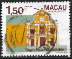 Macau Macao – 1983 Public Buildings 1,50 Patacas Used Stamp - Gebraucht