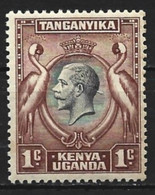 Kenya, Uganda & Tanzania 1935. Scott #46 (MH) King George V - Kenya, Ouganda & Tanzanie