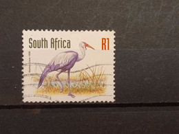 FRANCOBOLLI STAMPS SUD AFRICA SOUTH SUID 1997 USED SERIE ANIMALI ANIMALS FAUNA DANGER PERICOLO OBLITERE' - Oblitérés