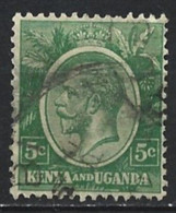 Kenya, Uganda & Tanzania 1927. Scott #20 (U) King George V - Kenya, Uganda & Tanzania