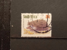 FRANCOBOLLI STAMPS SUD AFRICA SOUTH SUID 1997 USED SERIE ANIMALI ANIMALS FAUNA DANGER PERICOLO OBLITERE' - Oblitérés