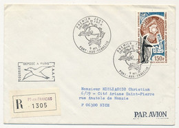 TAAF - Env. Reco. Affr.150F Union Postale Universelle - Port Aux Français-Kerguelen - Premier Jour 9/10/1974 - Covers & Documents