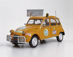 Hachette / Ixo - CITROEN 2CV 6 Raid Afrique 1973 Neuf NBO 1/24 - Autres & Non Classés