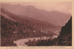 Roquebillère - 27  *** Vue Panoramique Et Vallée De La Vésubie- Dans La Hauteur Belvédère*** [C123 ] - Roquebilliere