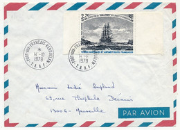 TAAF - Env. Affr.2,70F Expédition Du Challenger ... - Port Aux Français-Kerguelen - 14/10/1979 - Cartas & Documentos