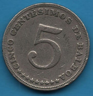 PANAMA 5 CENTESIMOS 1982 KM# 23 - Panamá