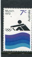 AUSTRALIA - 1972  7c  ROWING  MINT NH - Mint Stamps