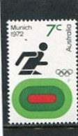 AUSTRALIA - 1972  7c  ATHLETIC  MINT NH - Mint Stamps