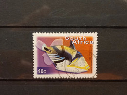 FRANCOBOLLI STAMPS SUD AFRICA SOUTH SUID 2000 USED SERIE PESCI FISH OBLITERE' - Usati