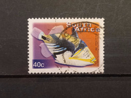 FRANCOBOLLI STAMPS SUD AFRICA SOUTH SUID 2000 USED SERIE PESCI FISH OBLITERE' - Usati