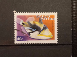 FRANCOBOLLI STAMPS SUD AFRICA SOUTH SUID 2000 USED SERIE PESCI FISH OBLITERE' - Usados