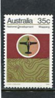 AUSTRALIA - 1973  35c  NATIONAL DEVELOPMENT  MINT NH - Mint Stamps