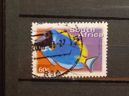 FRANCOBOLLI STAMPS SUD AFRICA SOUTH SUID 2000 USED SERIE PESCI FISH OBLITERE' - Used Stamps