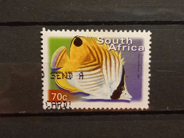 FRANCOBOLLI STAMPS SUD AFRICA SOUTH SUID 2000 USED SERIE PESCI FISH OBLITERE' - Used Stamps