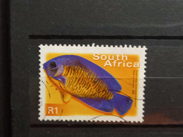 FRANCOBOLLI STAMPS SUD AFRICA SOUTH SUID 2000 USED SERIE PESCI FISH OBLITERE' - Usati