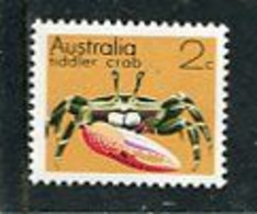 AUSTRALIA - 1973  2c  FIDDLER CRAB  MINT NH - Mint Stamps