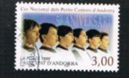 ANDORRA FRANCESE (FRENCH ANDORRA)  -  SG F518 - 1996  NATIONAL CHOIR: YOUTH  -     USED - Used Stamps