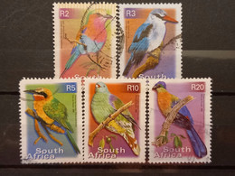 FRANCOBOLLI STAMPS SUD AFRICA SOUTH SUID 2000 USED SERIE COMPLETA COMPLETE UCCELLI BIRDS OBLITERE' - Oblitérés