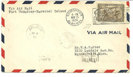 Lettre Par Avion D'Edmonton (Canada) Pour Minneapolis (USA) Du 25.11.1929 à 5 C - Luchtpost