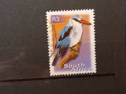 FRANCOBOLLI STAMPS SUD AFRICA SOUTH SUID 2000 USED SERIE  UCCELLI BIRDS OBLITERE' - Usati