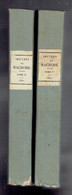 OEUVRES DE MACROBE TRADUITES PAR CH. DE ROSOY EN 2 TOMES 1827 PHILOSOPHIE PHILOLOGIE ECRIVAIN LATIN 370 A SICCA / 430 - 1801-1900