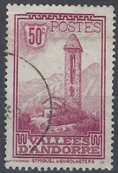 Andorra Francesa U  35 (o) Usado. 1932 - Gebraucht