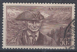 Andorra Francesa U 118 (o) Usado. 1944 - Usati