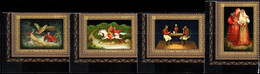 Russia 2021 ""Decorative-applied Art Of Russia.Fedoskino Lacquer Miniature"" 4v Quality:100% - Ungebraucht