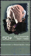 Russia 2021 "100th Anniversary Of The Scientist Of A.Sakharov (1921-1989). Nobel Peace Prize Laureate" 1v Quality:100% - Nuevos