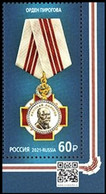 Russia 2021 "Order Of Pirogov" 1v Quality:100% - Neufs