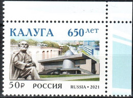 Russia 2021 "650th Anniversary Of Kaluga" 1v Quality:100% - Neufs