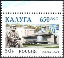 Russia 2021 "650th Anniversary Of Kaluga" 1v Quality:100% - Neufs