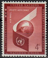 1957 Air Mail Sc C5 / YT A 5 / Mi 59 MNH / Neuf Sans Charniere / Postfrisch - Poste Aérienne