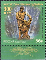 Russia 2021 "300th Anniversary Of The Nystadt Peace Treaty" 1v Quality:100% - Neufs