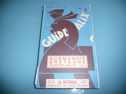 GUIDE ALIX CHEMINS DE FER DE L'ETAT NORMANDIE BRETAGNE ATLANTIQUE TOME I EDITION 1935 - Chemin De Fer & Tramway