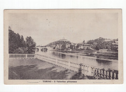 19118 " TORINO-IL VALENTINO PITTORESCO " -VERA FOTO-CART. POST. SPED.1930 - Parchi & Giardini
