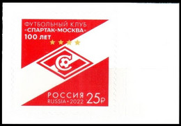 Russia 2022 "100th Anniversary Of The Football Club "Spartak -Moscow" 1v Quality:100% - Ungebraucht