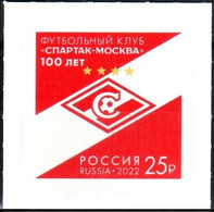 Russia 2022 "100th Anniversary Of The Football Club "Spartak -Moscow" 1v Quality:100% - Unused Stamps