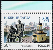 Russia 2022 «300th Anniversary Of Nizhny Tagil» 1v Quality:100% - Ungebraucht