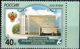 Russia 2022 «Federal Medical And Biological Agency Of Russia» 1v Quality:100% - Unused Stamps