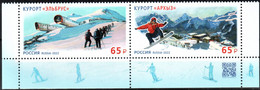 Russia 2022 «Resorts Of The North Caucasus» 2v Zd Quality:100% - Unused Stamps