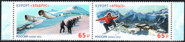 Russia 2022 «Resorts Of The North Caucasus» 2v Zd Quality:100% - Unused Stamps