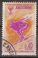 Andorra Francesa U 187 (o) Usado. 1968 - Used Stamps