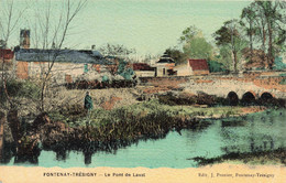 77 - FONTENAY TRESIGNY - S06982 - Le Pont De Laval - Carte Toilée - L1 - Fontenay Tresigny