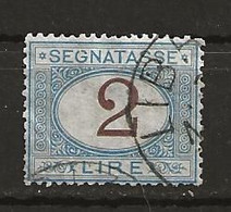 Italie  Taxe N° 14  Chiffres Bruns  (1870) - Taxe