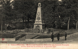 N°35799 Z -cpa Villersexel -monument élevé à La Mémoire Des Soldats Français- - Villersexel