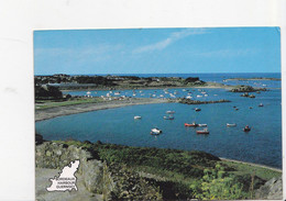 GUERNSEY, La Vallette Bathing Pools And Castle Cornet, Port, Bateaux, Ed. JA.&J. Wholesale 1988 - Guernsey